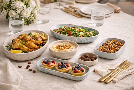 ظروف سرو سرامیکی مناسب مهمانی‌های خاص